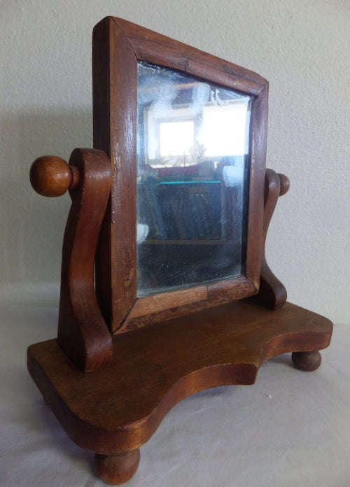 Beech Shaving Mirror