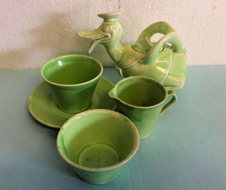 WADE DONALD DUCK TEA SET