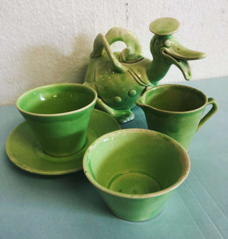 WADE DONALD DUCK TEA SET