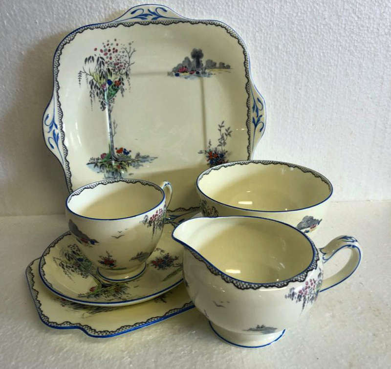 Grafton China Part Tea Set.