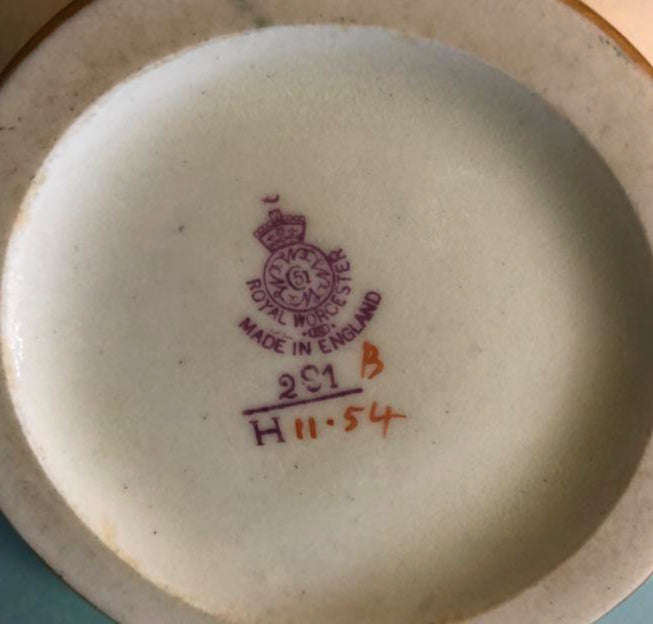 Signed Royal Worcester Vase
