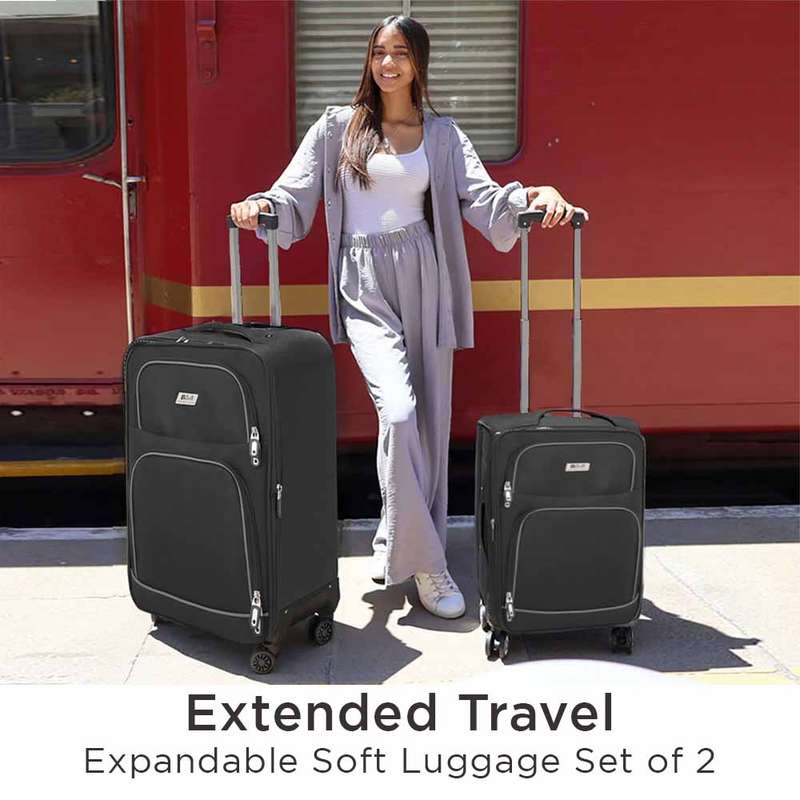 Expandable On Board Soft Luggage Suitcases