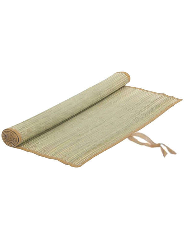 Natural Straw Roll Up Mat