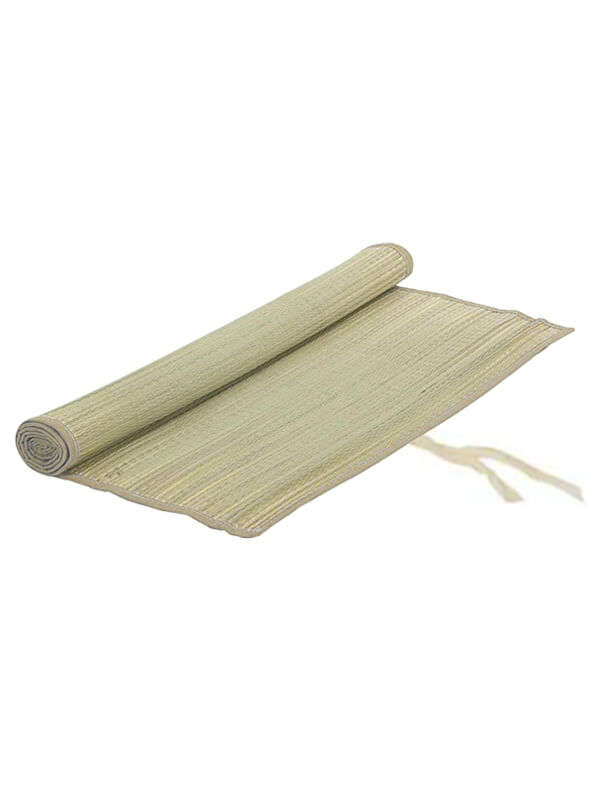 Natural Straw Roll Up Mat