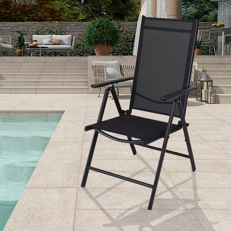 Recliner Chair - 7 Adjustable Positions - Steel Powder Coated