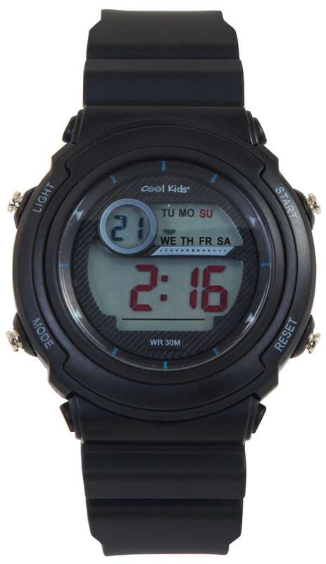 Cool Kids Black Strap Digital Watch | CL227B