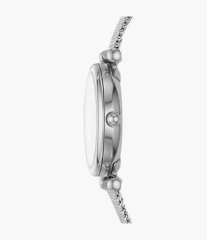 Fossil Carlie Mini Three-Hand Stainless Steel Woman's Watch | ES4432