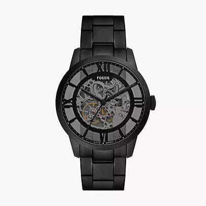 Fossil Townsman Automatic Black Stainless Steel Men's Watch | ME3269