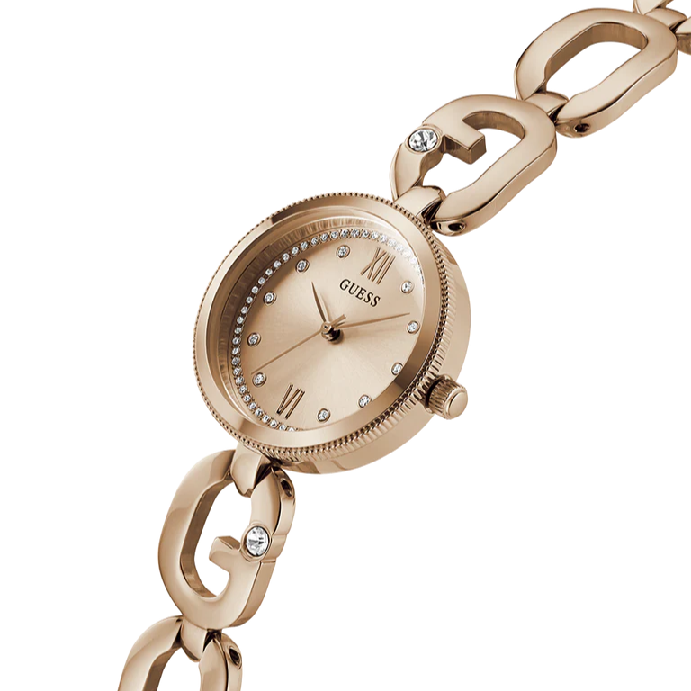 GUESS Rose Gold Tone Analog Women's Watch | GW0759L3