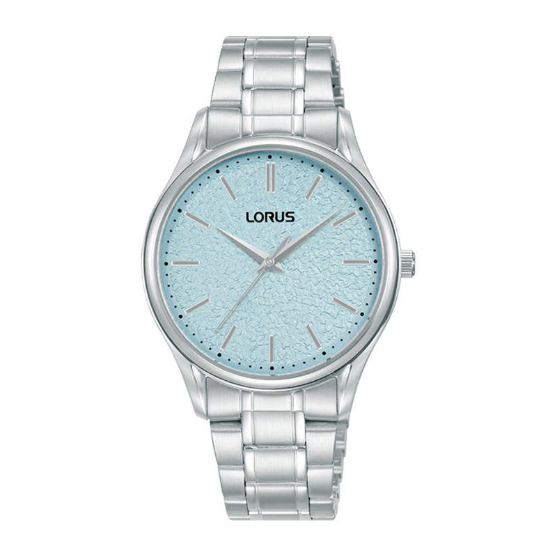 Lorus Stainless Steel Light Blue Dial Womens Watch | RG215WX9