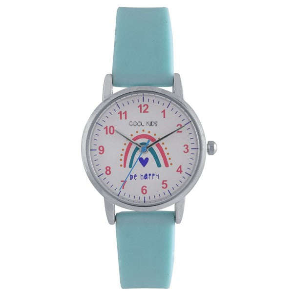 Cool Kids Sorbet Silver Turquoise Watch | CL259F