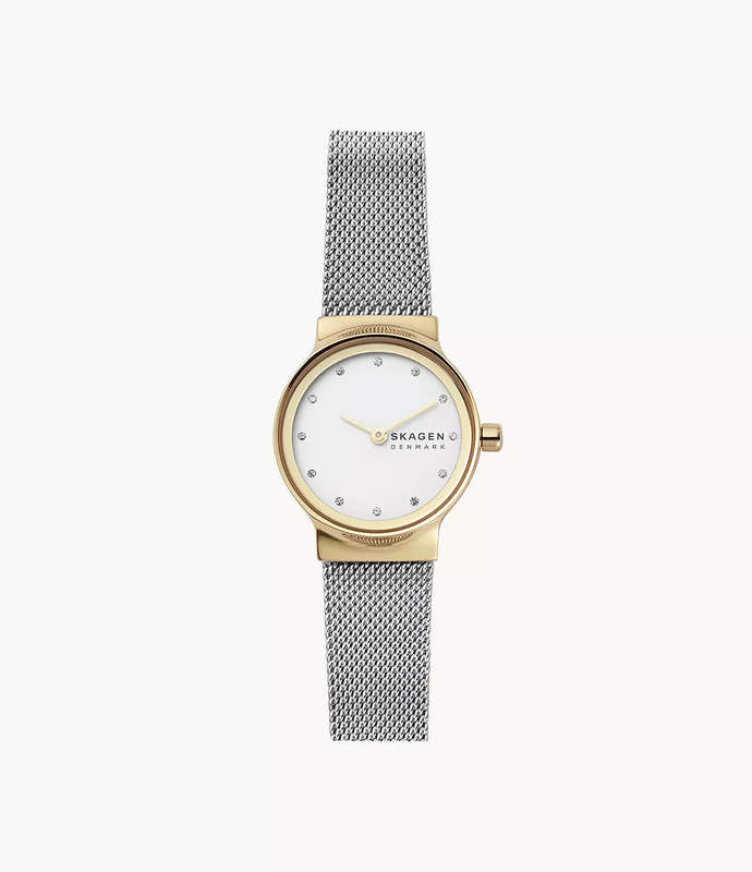 SKAGEN Freja Lille Two-Tone Steel Mesh Women's Watch | SKW2666