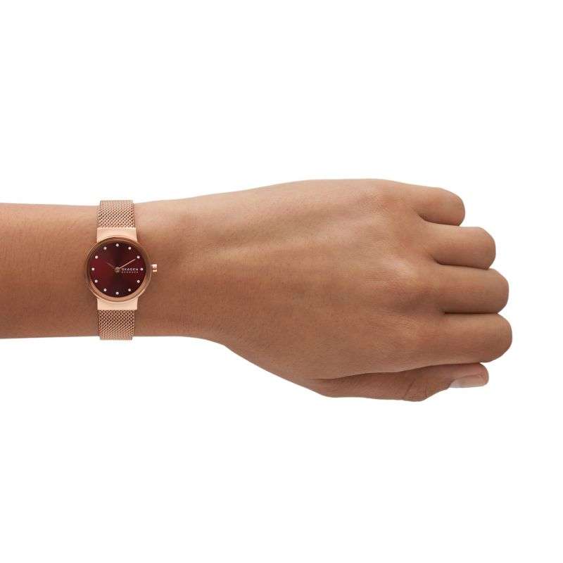 Skagen Freja Lille Two-Hand Rose Gold Woman's Watch | SKW3067