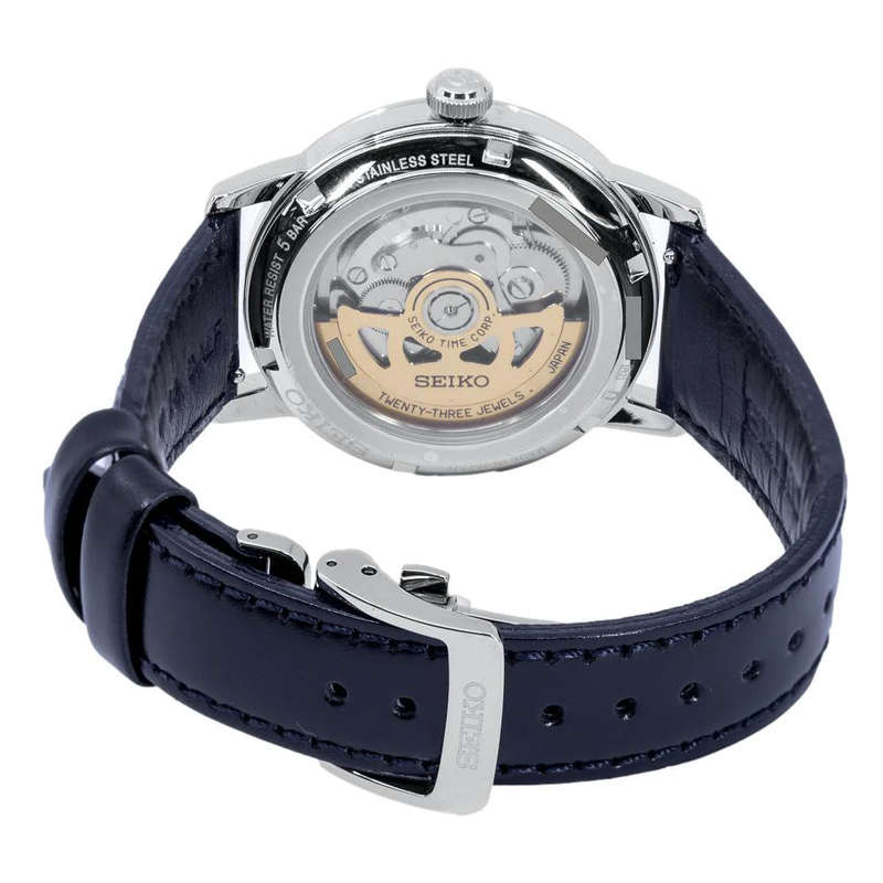 Seiko Presage Cocktail Time Old Clock Men's Watch | SRPE43J1