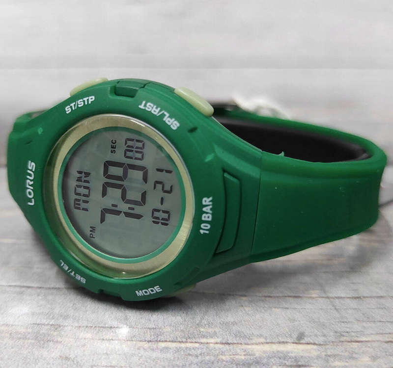 Lorus Digital Quartz Silicone Strap Boy's Watch | R2391PX9