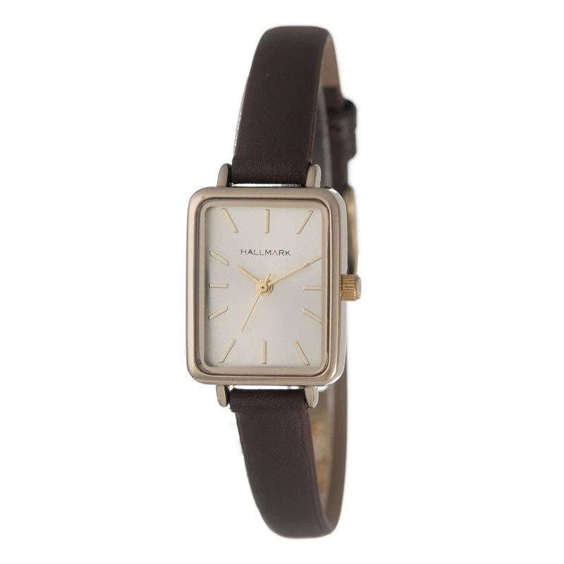 Hallmark Brown Leather Womens Watch | HL1488C