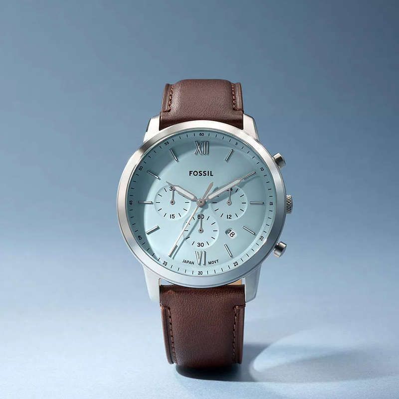 Fossil Neutra Chronograph Brown Leather Mens Watch | FS6109