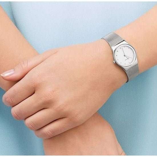 BERING Classic Polished Silver Women's Watch | 12927-000