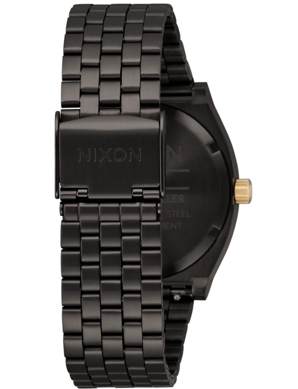 Nixon Gunmetal Blackberry Gold Stainless Steel Unisex Watch | A0455270-00