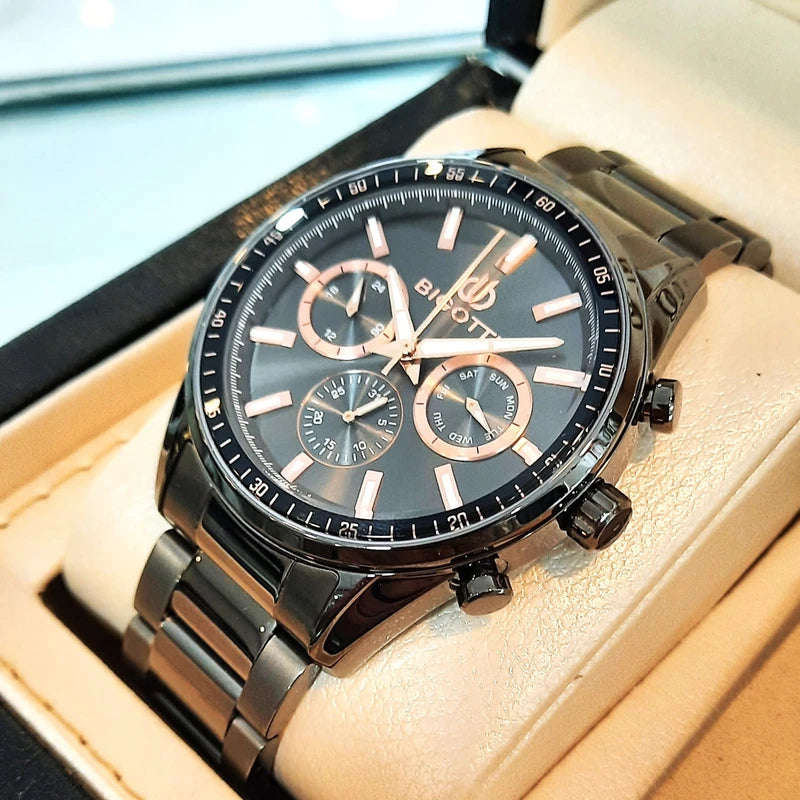 Bigotti Stainless Steel Chronograph Men's Watch | BG.1.10472-5