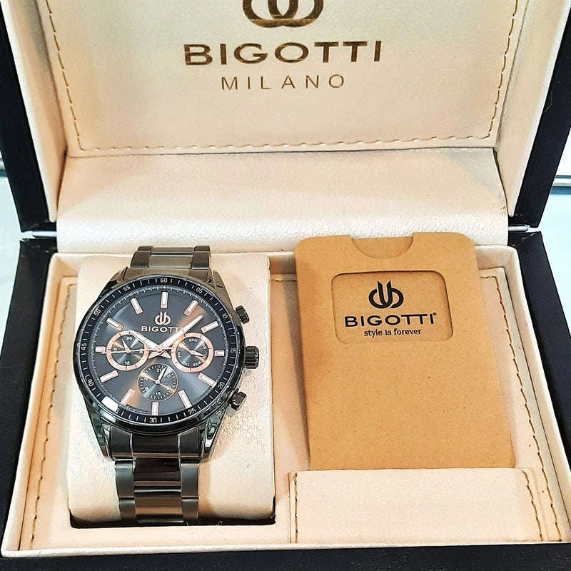 Bigotti Stainless Steel Chronograph Men's Watch | BG.1.10472-5