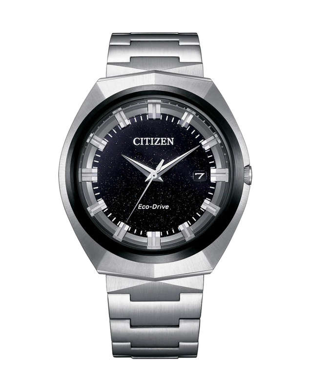 Citizen Eco-Drive 365 Stainless Steel Black Dial Men's Watch | BN1014-55E