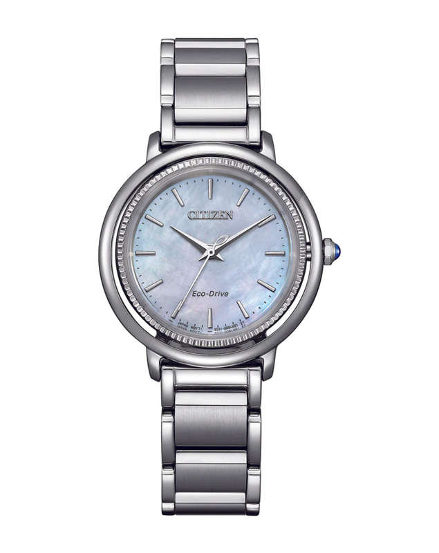Citizen Eco-Drive Blue Mother of Pearl Woman's Watch | EM1100-84D