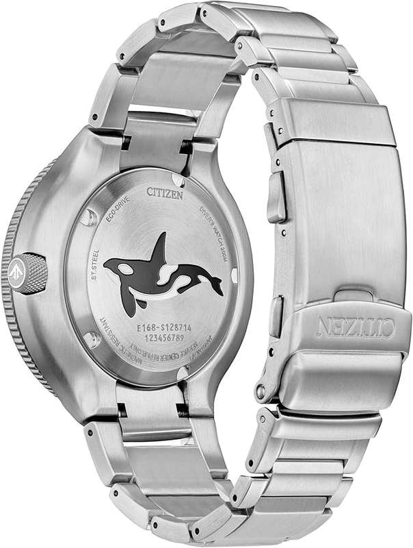 Citizen Eco-Drive Promaster Sea Orca Silver Stainless Steel Men's Watch | BN0231-52L