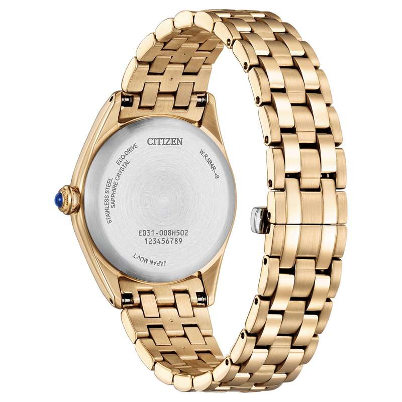 Citizen Eco-Drive Rose Gold Stainless Steel Woman's Watch | EM1143-81X