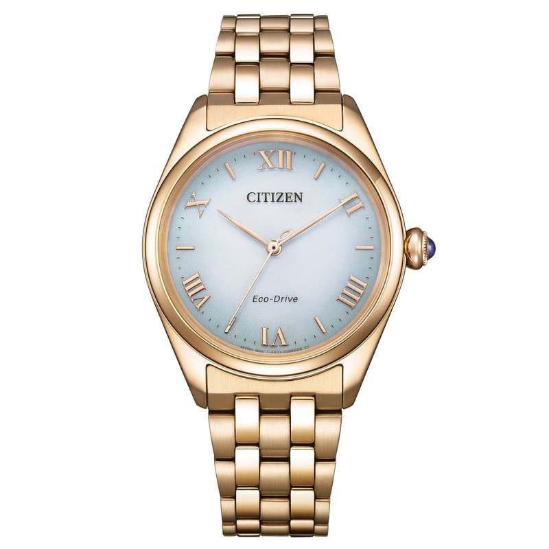 Citizen Eco-Drive Rose Gold Stainless Steel Woman's Watch | EM1143-81X