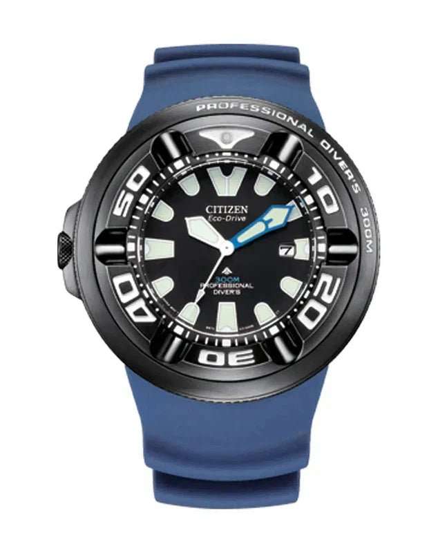 Citizen Promaster Marine Black Dial Date Men's Watch | BJ8055-04E