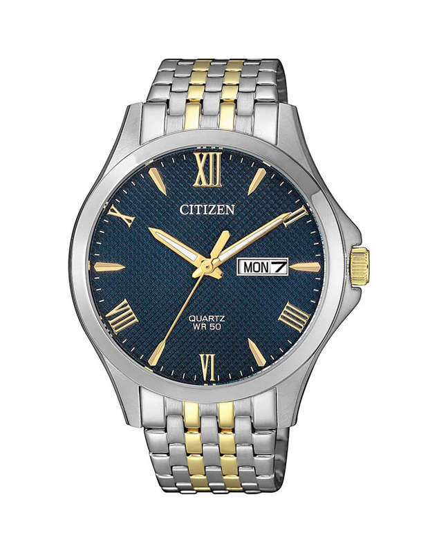 Citizen Stainless Steel Blue Dial Men's Watch | BF2024-50L