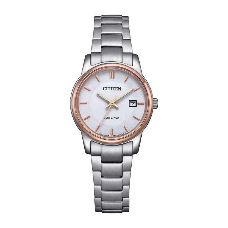 Citizen Stainless Steel Eco-Drive Dress Collection Woman's Watch | BM6979-74A