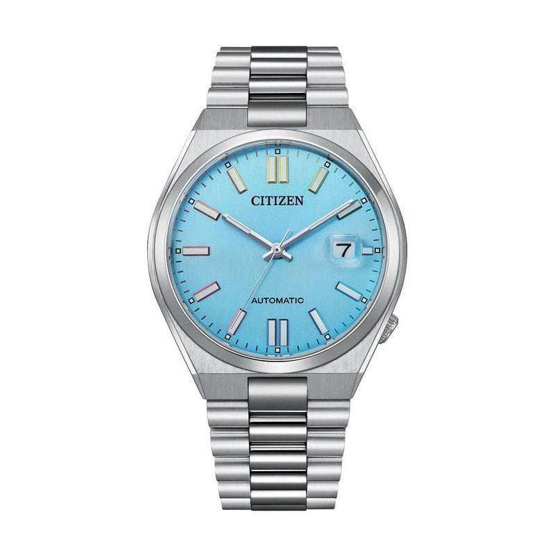 Citizen Tsuyosa Stainless Steel Automatic Blue Dial Men's Watch | NJ0151-53L
