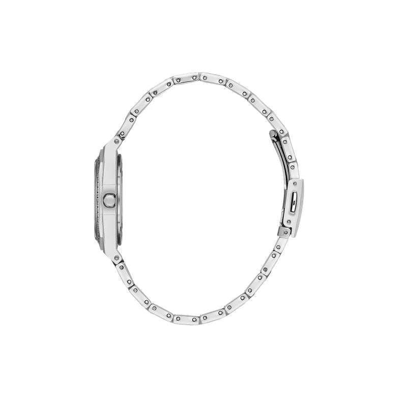 Daniel Klein Premium Silver Dial Three Hands Woman's Watch | DK113716-1