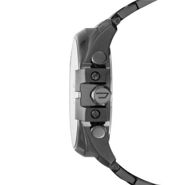Diesel Mega Chief Chronograph Gunmetal Stainless Steel Men's Watch | DZ4282