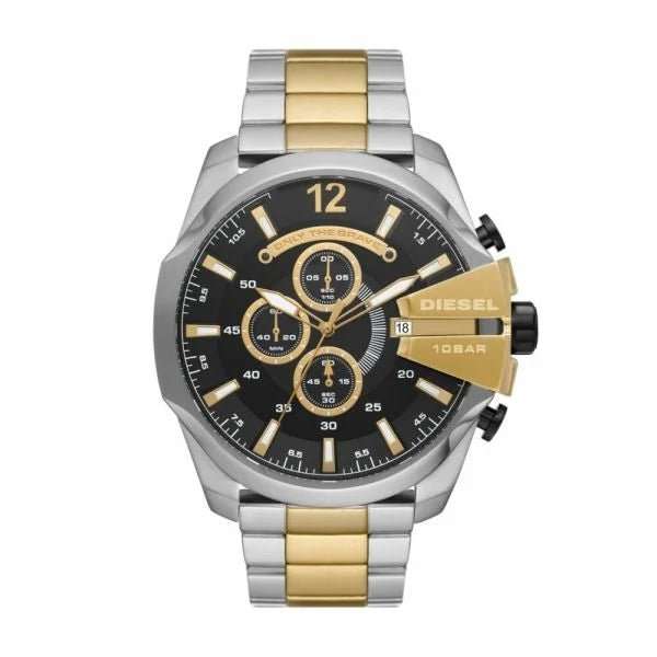 Diesel Mega Chief Chronograph Two-Tone Stainless Steel Men's Watch | DZ4581