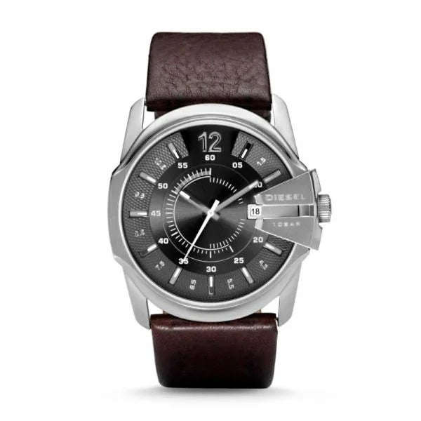 Diesel Mega Chief Grey Dial Men's Watch | DZ1206