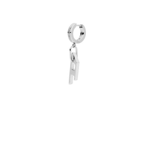 Diesel Stainless Steel Hoop Men's Earring | DX1336040