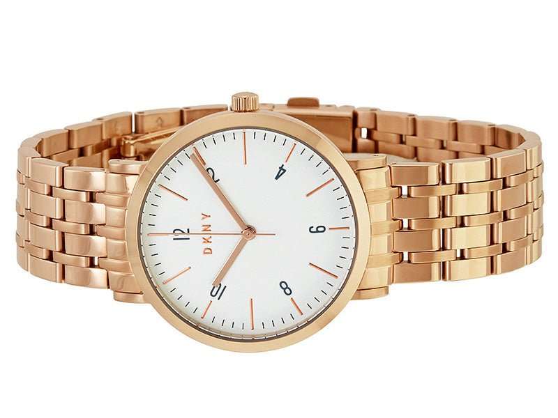 DKNY Minetta Rose Gold Round Women's Watch | NY2504