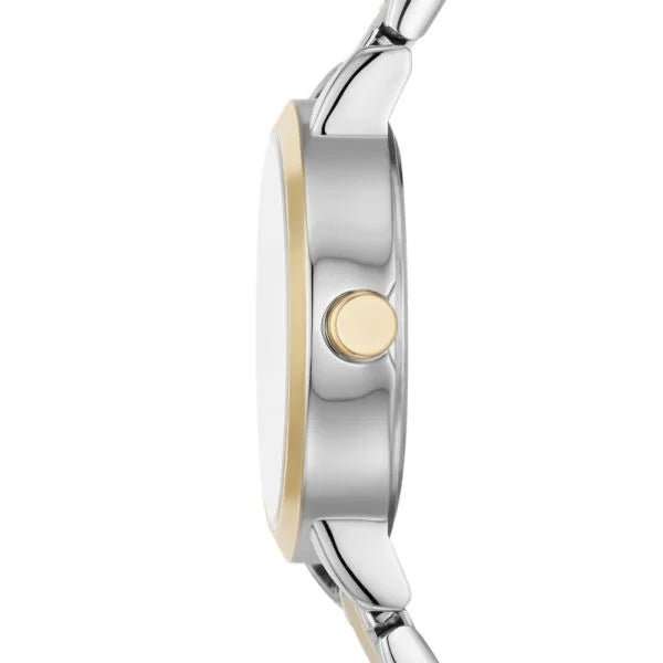DKNY Soho Three-Hand Two-Tone Stainless Steel Woman's Watch | NY6676