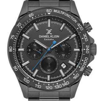Daniel Klein Black Multifunction Men's Watch | DK113852-5