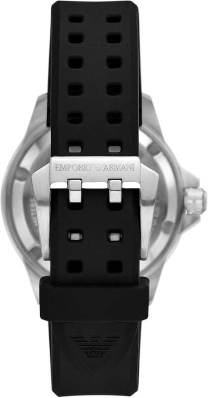 Emporio Armani Black Silicone Men's Watch | AR60078