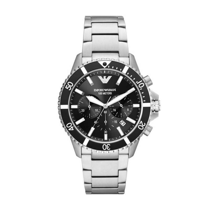 Emporio Armani Chronograph Stainless Steel Men's Watch | AR11360