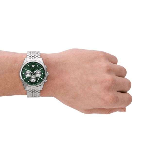 Emporio Armani Chronograph Stainless Steel Men's Watch | AR11581