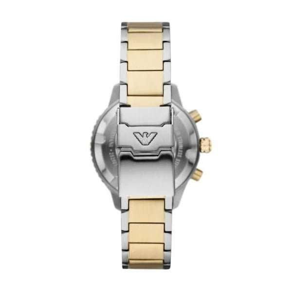 Emporio Armani Chronograph Two-Tone Stainless Steel Men's Watch | AR11362