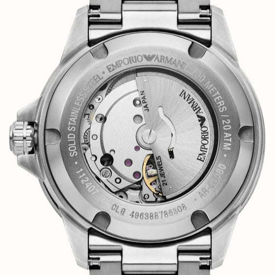 Emporio Armani Sea Explorer Automatic Stainless Steel Men's Watch | AR60080