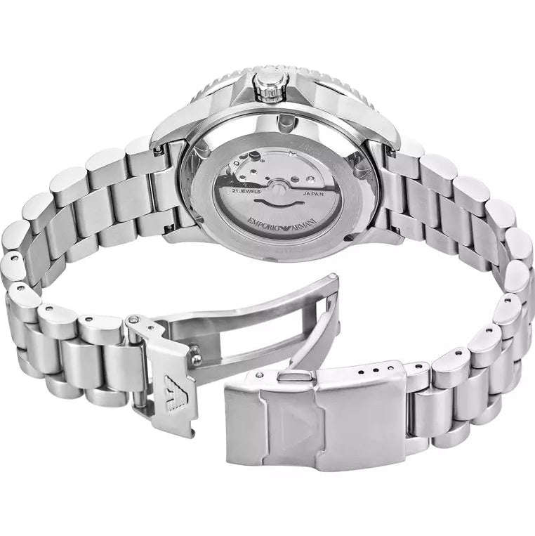 Emporio Armani Sea Explorer Automatic Stainless Steel Men's Watch | AR60080