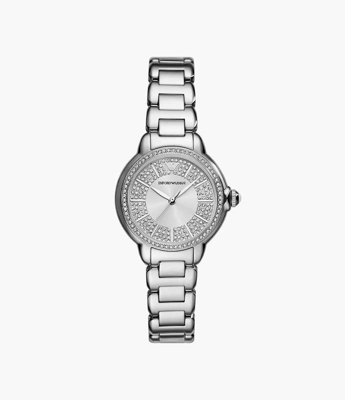 Emporio Armani Three-Hand Stainless Steel Woman's Watch | AR11632