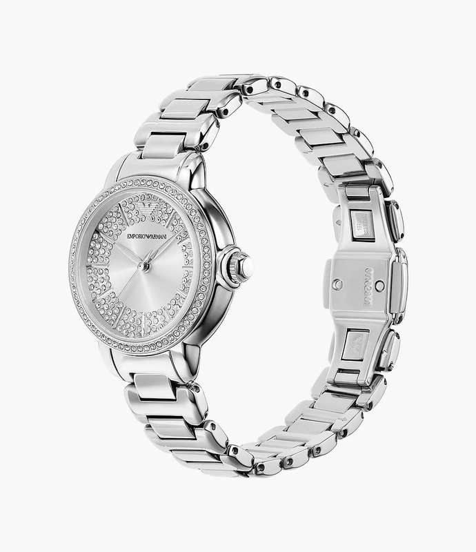 Emporio Armani Three-Hand Stainless Steel Woman's Watch | AR11632